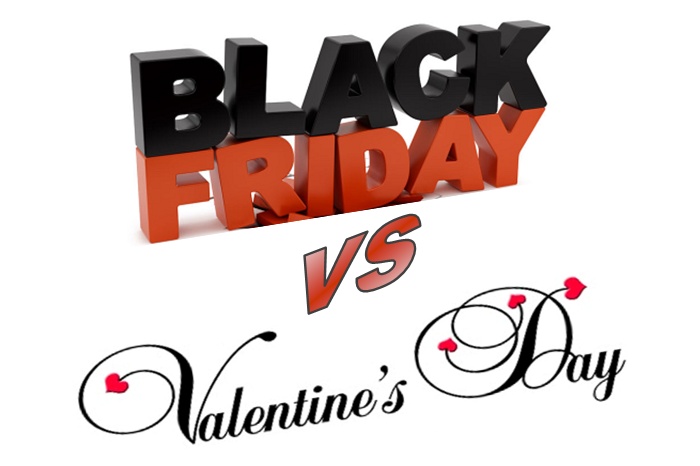 Black Driday vs Valentine's Day