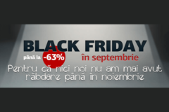 Campaniei Black Friday 2018 in septembrie la Germanos
